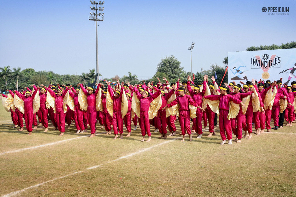 Presidium Rajnagar, PRESIDIUM CELEBRATES ANNUAL SPORTS DAY WITH ARDOUR AND ZEAL